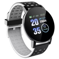 Фитнес-браслет Ritmix RFB-460 (черный/серый)