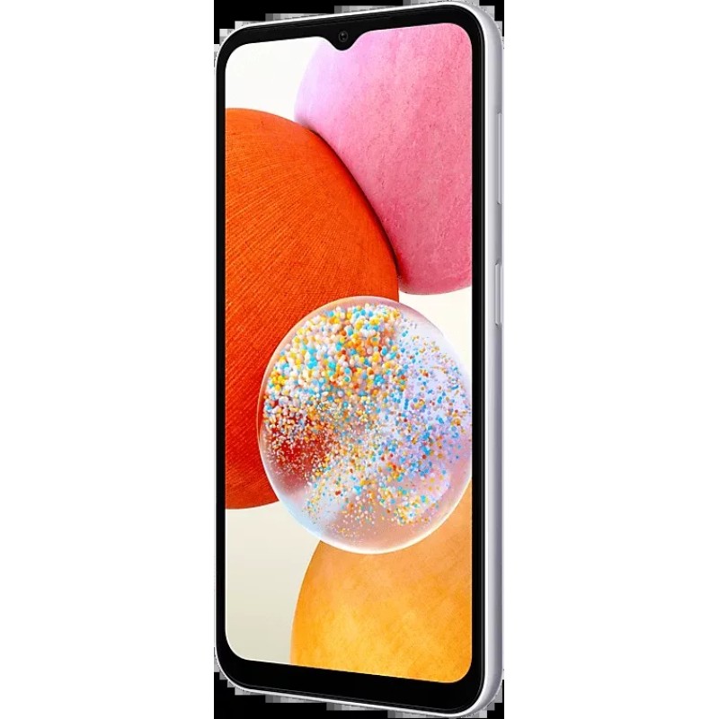 Смартфон Samsung Galaxy A14 6GB/128GB серебристый (SM-A145F/DSN)