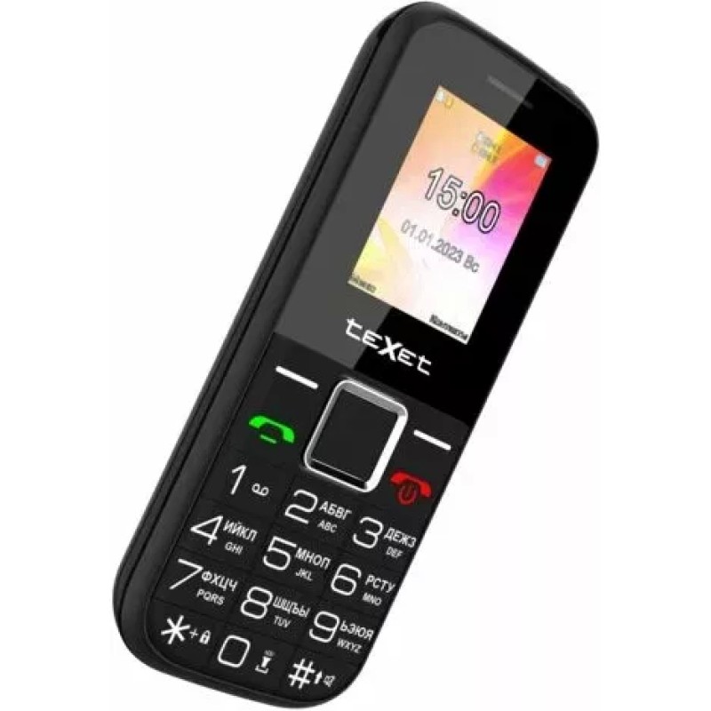 Мобильный телефон TeXet TM-206 (черный)