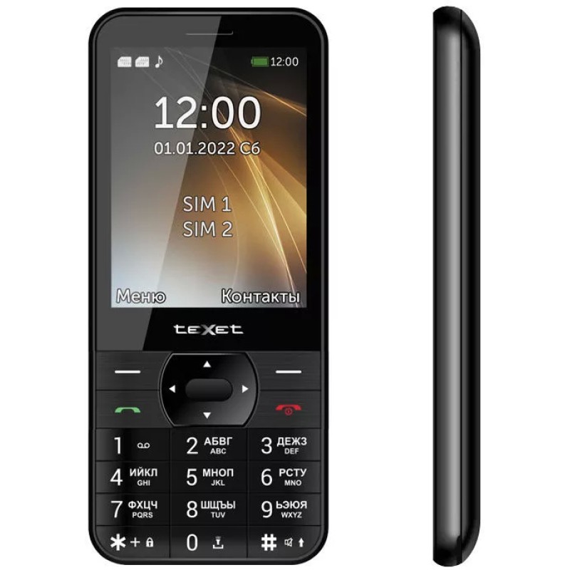 Мобильный телефон TeXet TM-423 (черный)