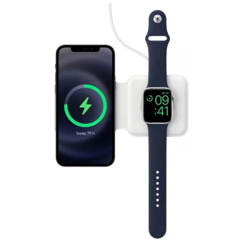 Беспроводное зарядное устройство Apple MagSafe Duo Charger MHXF3ZE/A