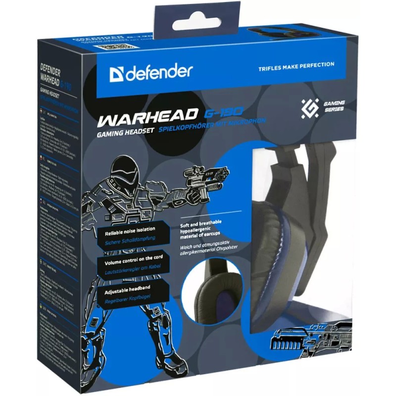 Наушники Defender Warhead G-190