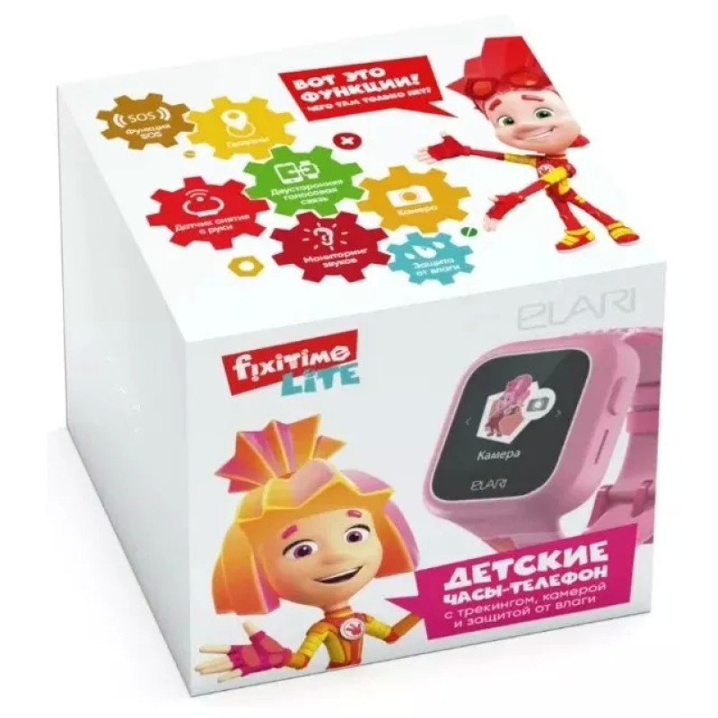 Детские умные часы Elari FixiTime Lite (розовый)