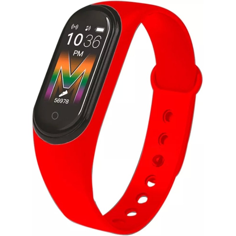 Фитнес-браслет Energy EM-007S (красный)