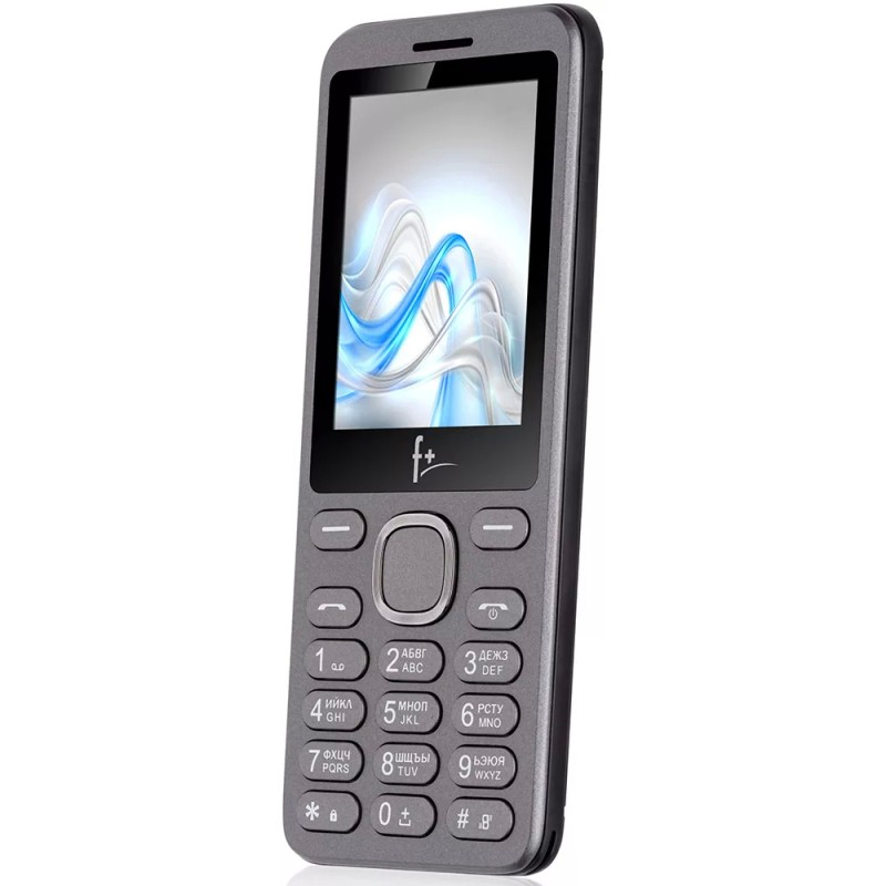 Мобильный телефон F+ S240 (темно-серый)