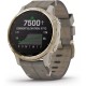 Умные часы Garmin Fenix 6S Pro Solar 42 мм (светло-золотистый, замша)