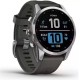 Умные часы Garmin Fenix 7S 42 мм (серебристый/графитовый)