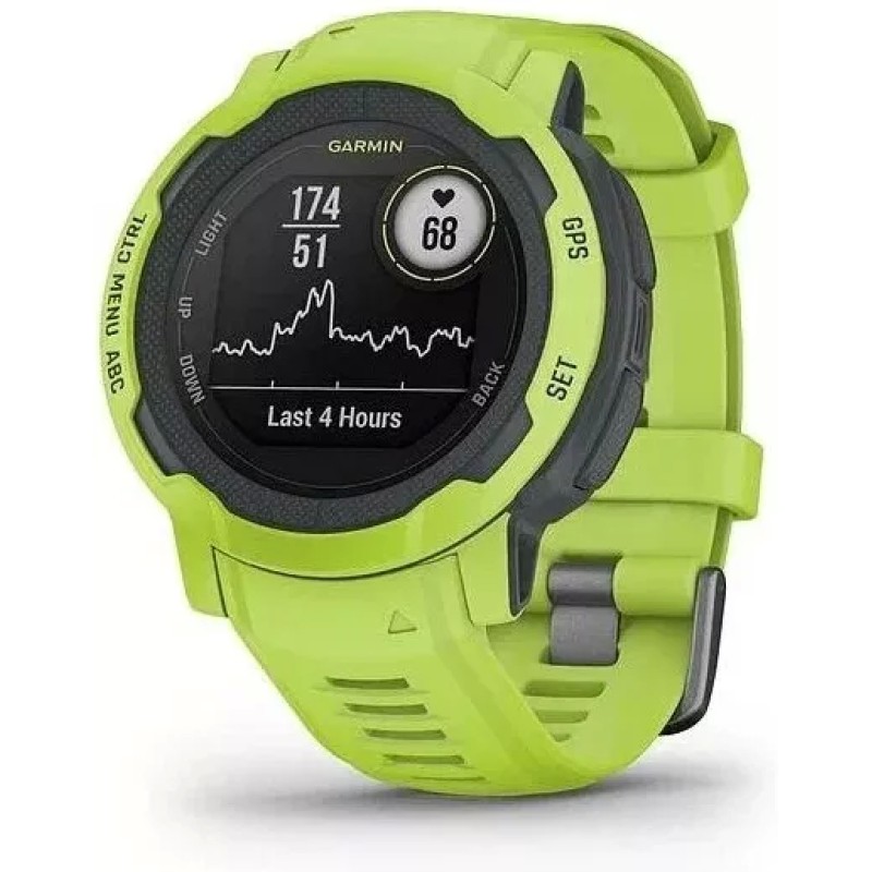 Умные часы Garmin Instinct 2 45 мм (электрик лайм)