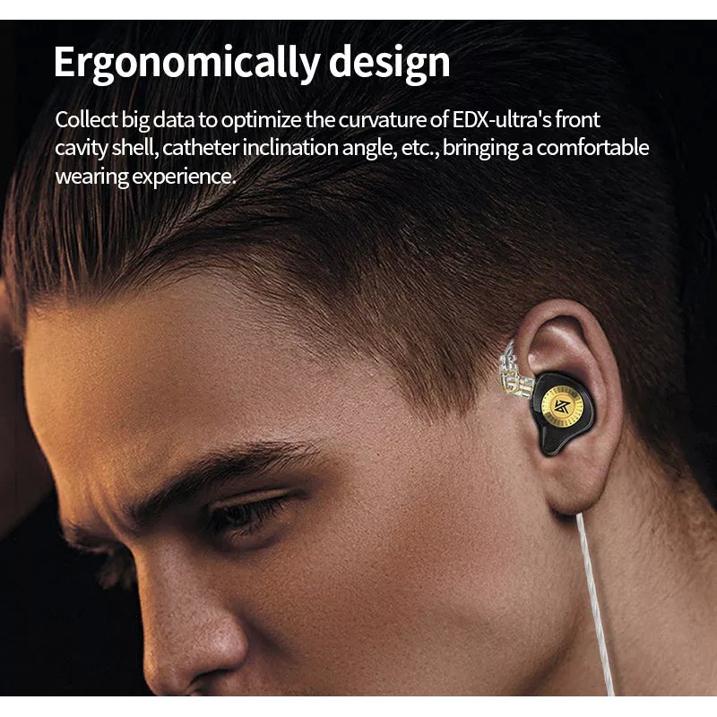 Наушники KZ Acoustics EDX Ultra (с микрофоном)