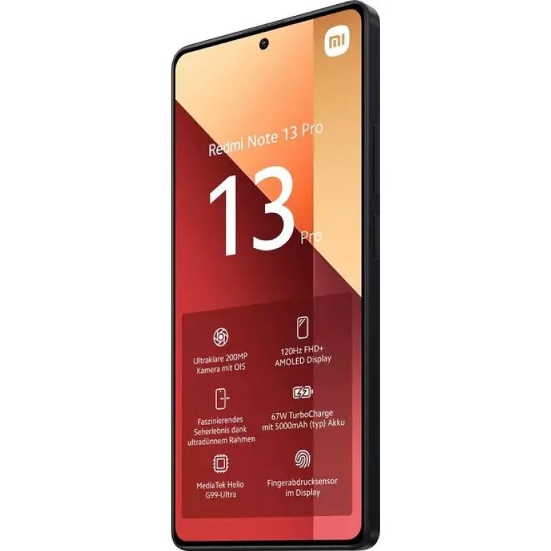 Смартфон Redmi Note 13 Pro 8GB/256GB с NFC международная версия (полуночный черный)