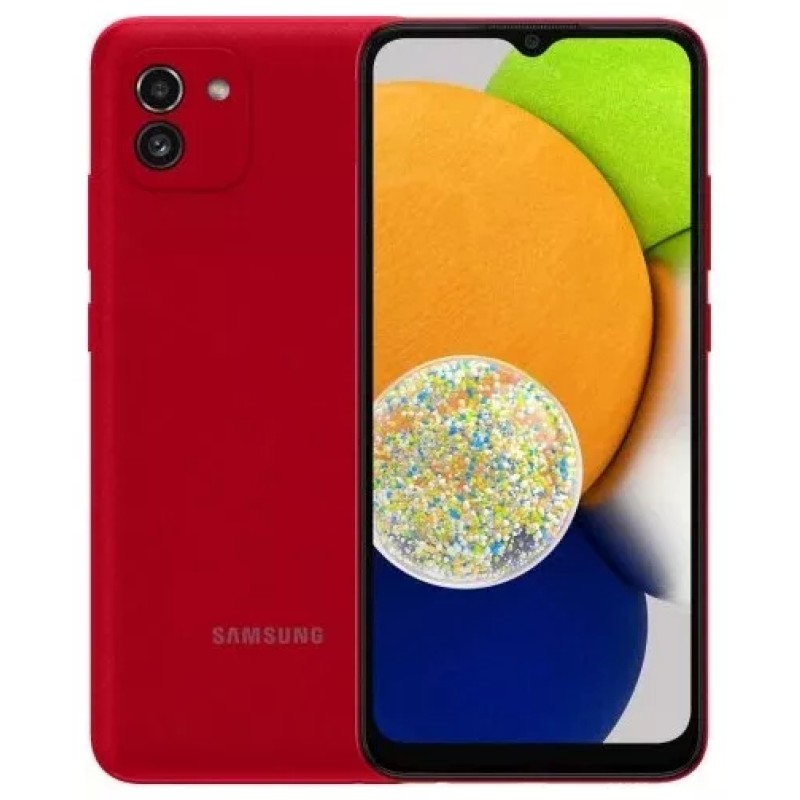 Смартфон Samsung Galaxy A03 3Gb/32Gb красный (SM-A035F/DS)