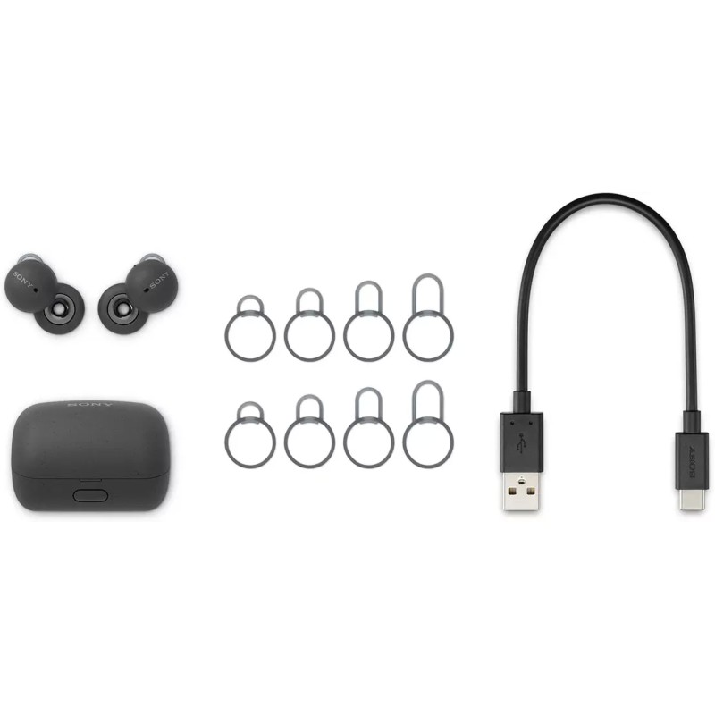 Наушники Sony LinkBuds WF-L900 (темно-серый)