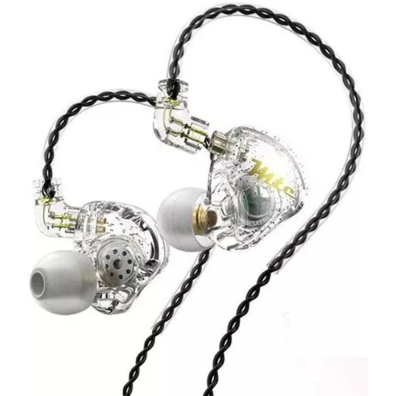 Наушники TRN MTE без микрофона (прозрачный)