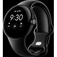 Умные часы Google Pixel Watch (матовый черный/обсидиан)