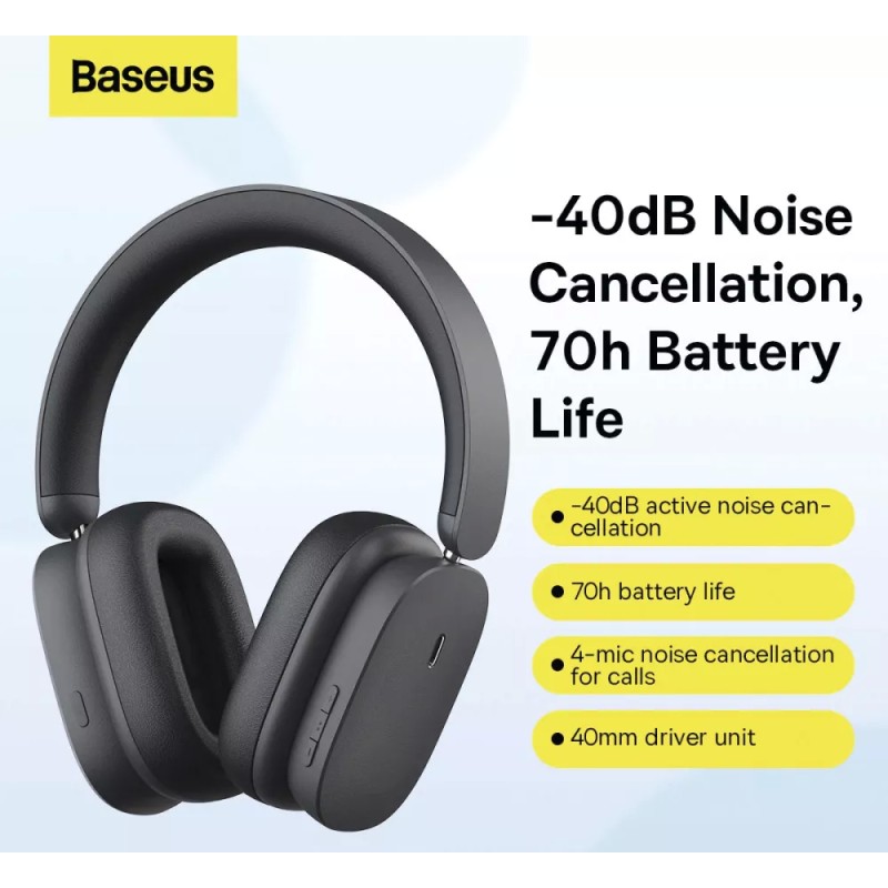 Наушники Baseus Bowie H1 (черный)