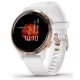 Умные часы Garmin Venu 2S (розовое золото/белый)