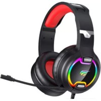 Наушники Havit H2233d (черный/красный)