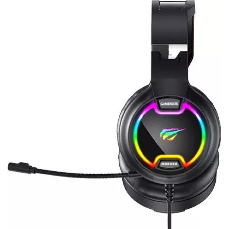 Наушники Havit H2233d (черный/красный)