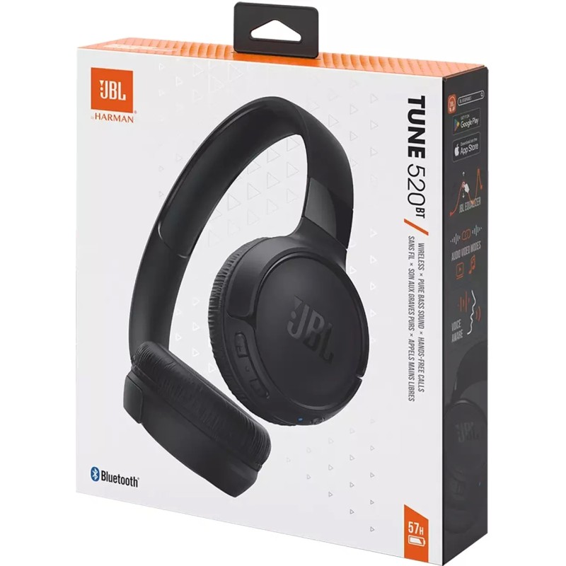 Наушники JBL Tune 520BT (черный)
