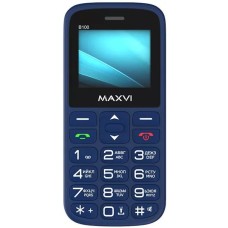 Мобильный телефон Maxvi B100 (синий)