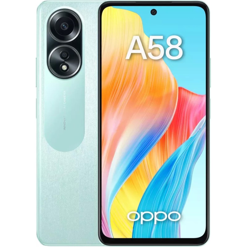 Смартфон Oppo A58 CPH2577 8GB/128GB светло-зеленый (международная версия)