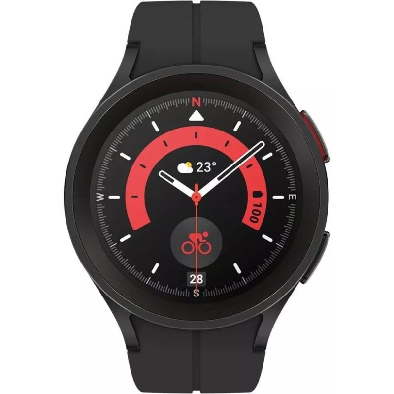 Умные часы Samsung Galaxy Watch 5 Pro 45 мм LTE (черный титан)