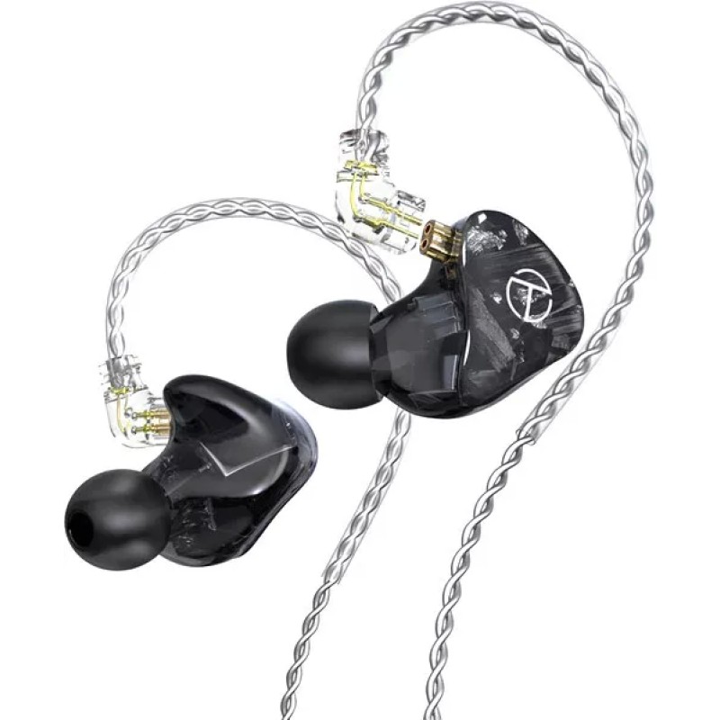 Наушники TRN X7 (черный, без микрофона)