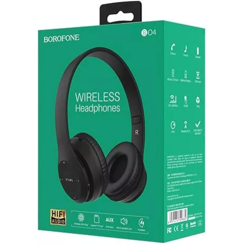 Наушники Borofone BO4 (черный)