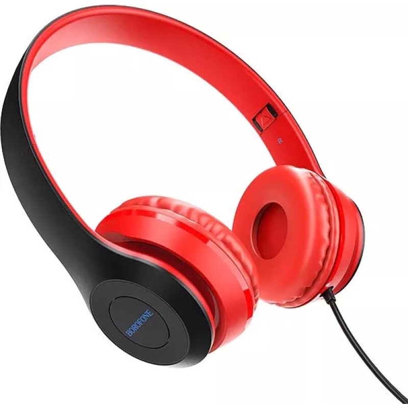 Наушники Borofone BO5 (черный/красный)