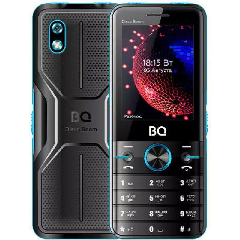 Мобильный телефон BQ BQ-2842 Disco Boom (бирюзовый)