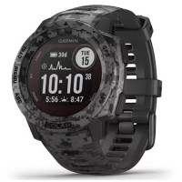Умные часы Garmin Instinct Solar Camo Edition (графит)
