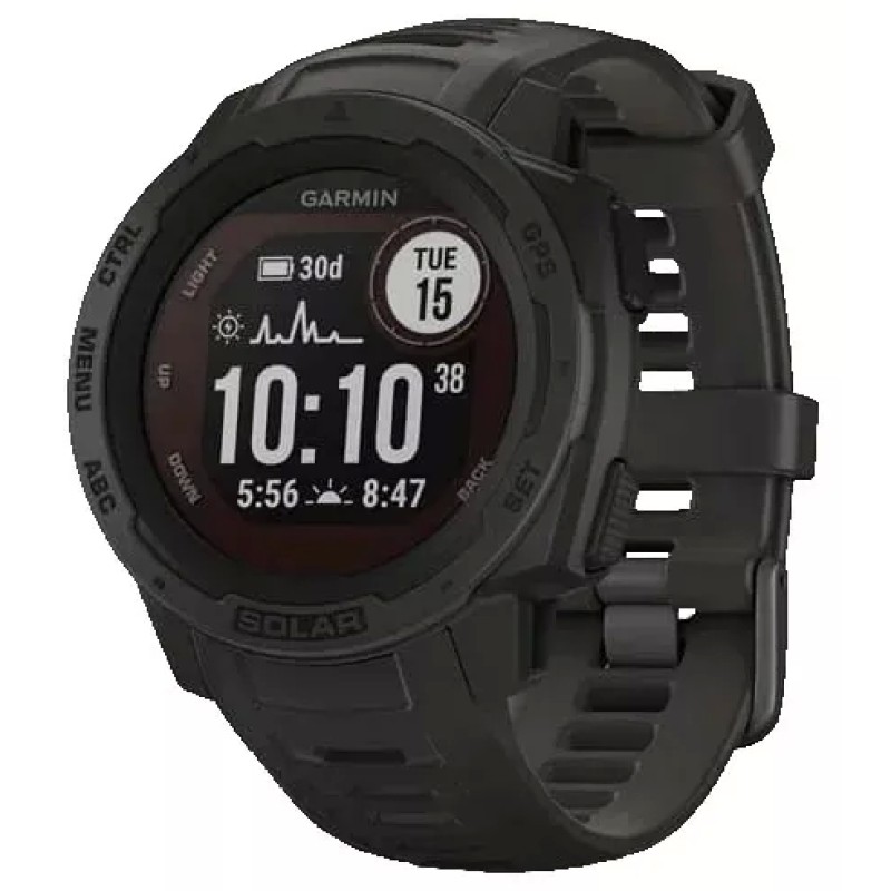 Умные часы Garmin Instinct Solar Graphite