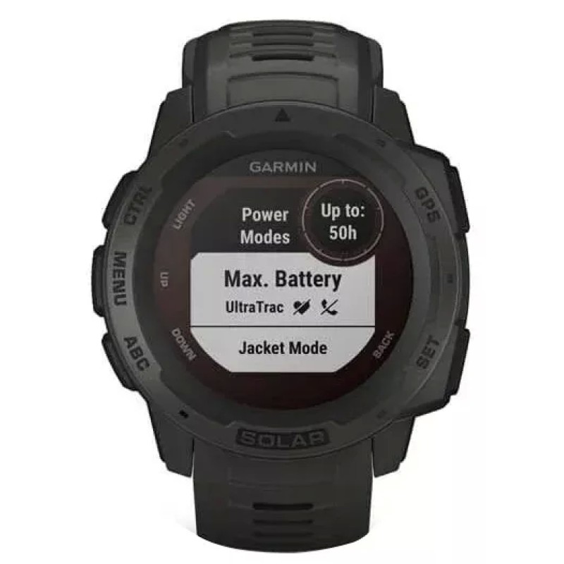 Умные часы Garmin Instinct Solar Graphite