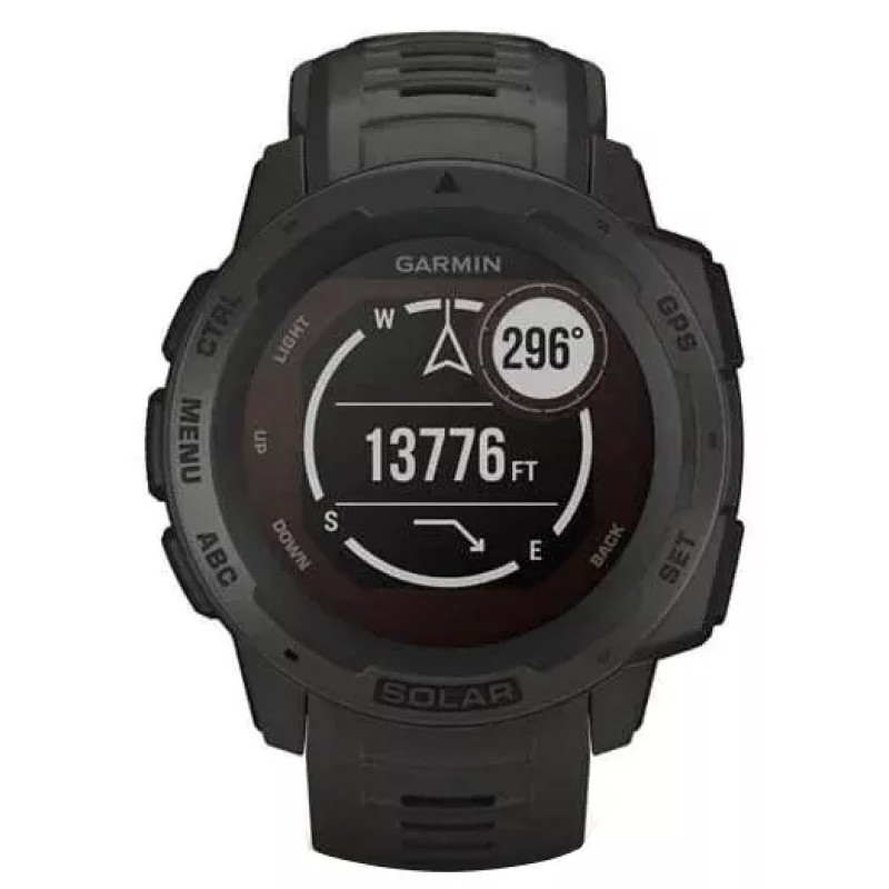Умные часы Garmin Instinct Solar Graphite