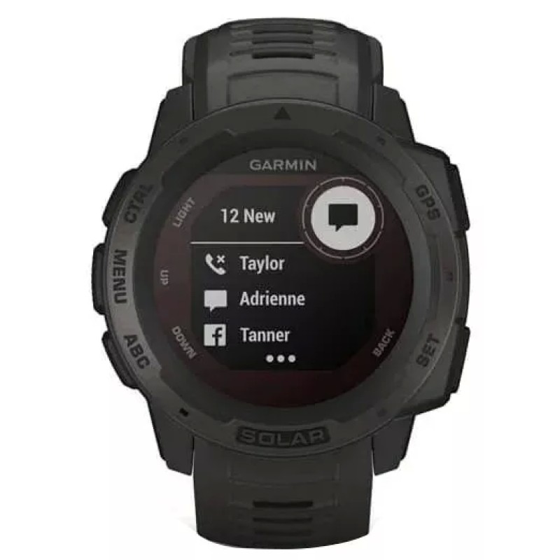 Умные часы Garmin Instinct Solar Graphite