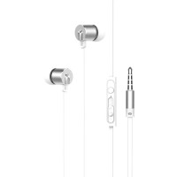 Наушники Hoco M63 (серебристый)