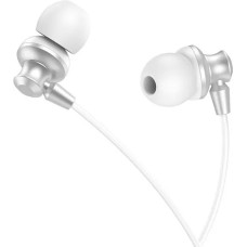 Наушники Hoco M98 (серебристый/белый)