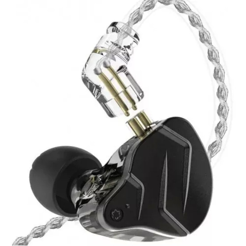 Наушники KZ Acoustics Pro X с микрофоном (черный)