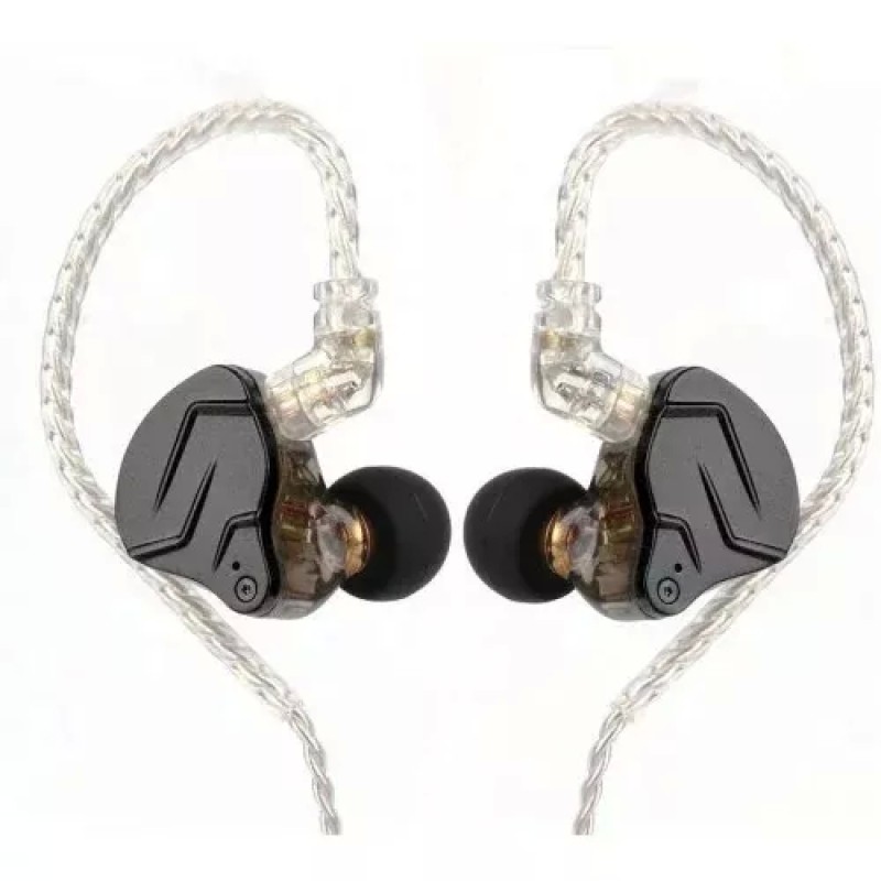 Наушники KZ Acoustics Pro X с микрофоном (черный)