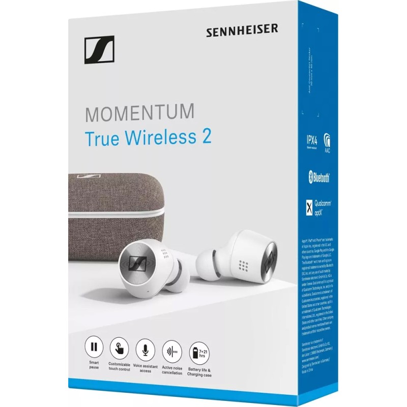 Наушники Sennheiser Momentum True Wireless 2 White
