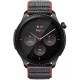 Умные часы Amazfit GTR 4 (серый, с черным нейлоновым ремешком)