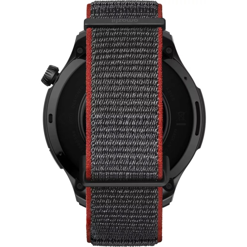 Умные часы Amazfit GTR 4 (серый, с черным нейлоновым ремешком)