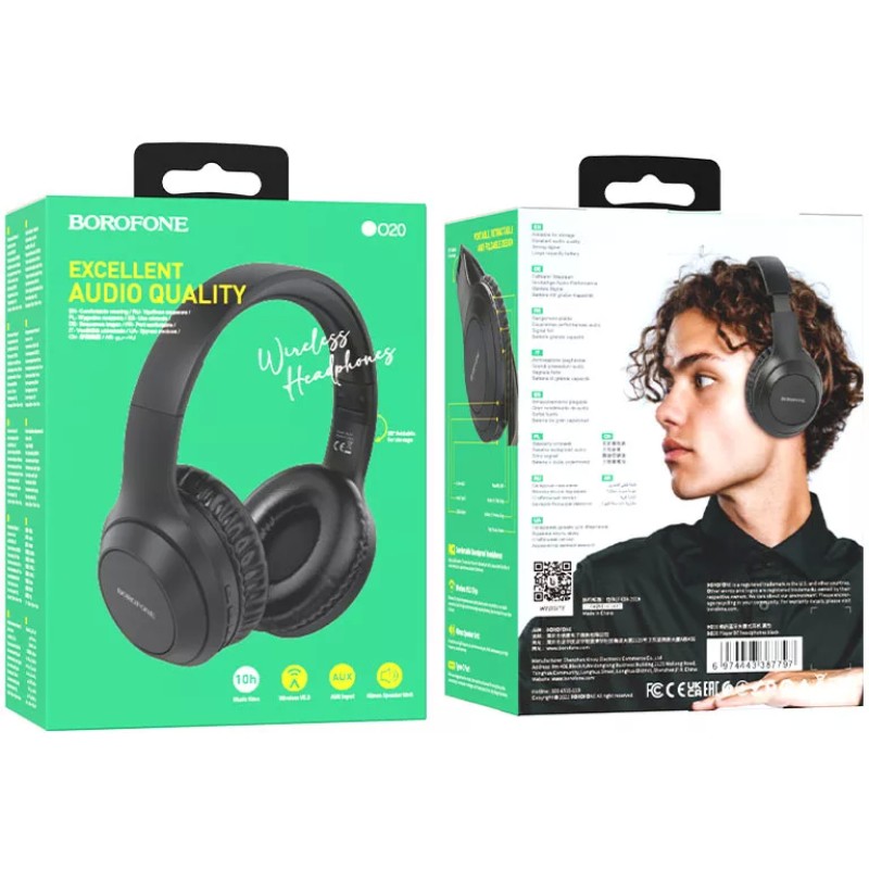Наушники Borofone BO20 (черный)