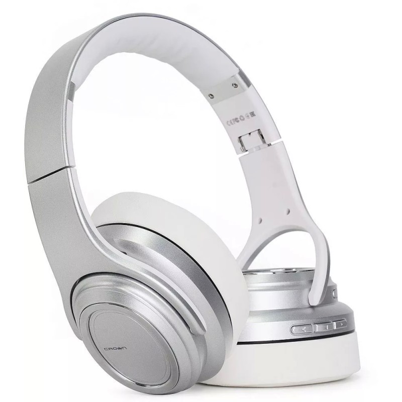 Наушники Crown CMBH-5050 (серебристый)