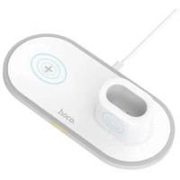 Беспроводное зарядное Hoco CW21 (белый)