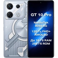 Смартфон Infinix GT 10 Pro X6739 8GB/256GB (киберсталь)