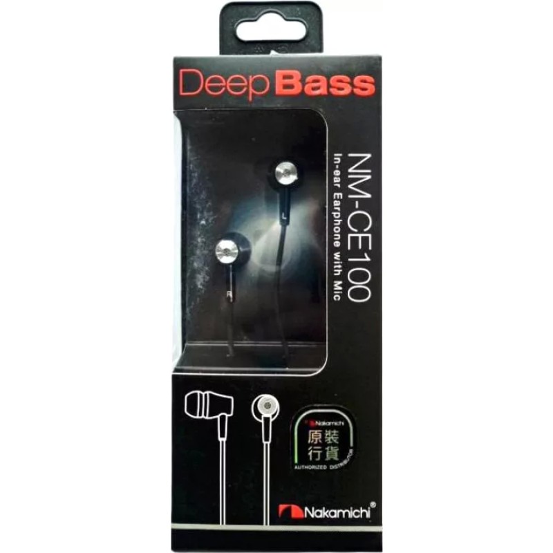 Наушники Nakamichi NM-CE100 (черный)