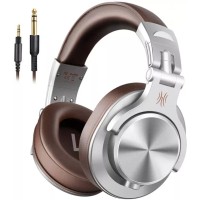 Наушники OneOdio A71 (серебристый/коричневый)