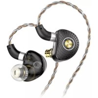 Наушники TRN TA3 с микрофоном (черно-золотой)