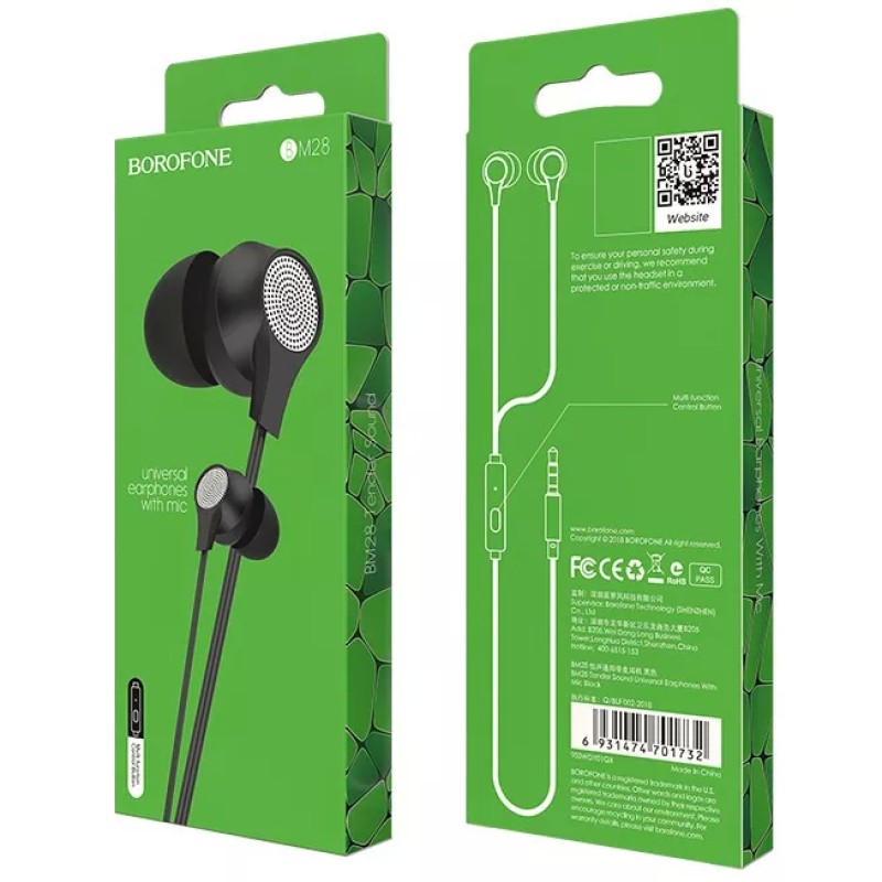 Наушники Borofone BM28 (черный)